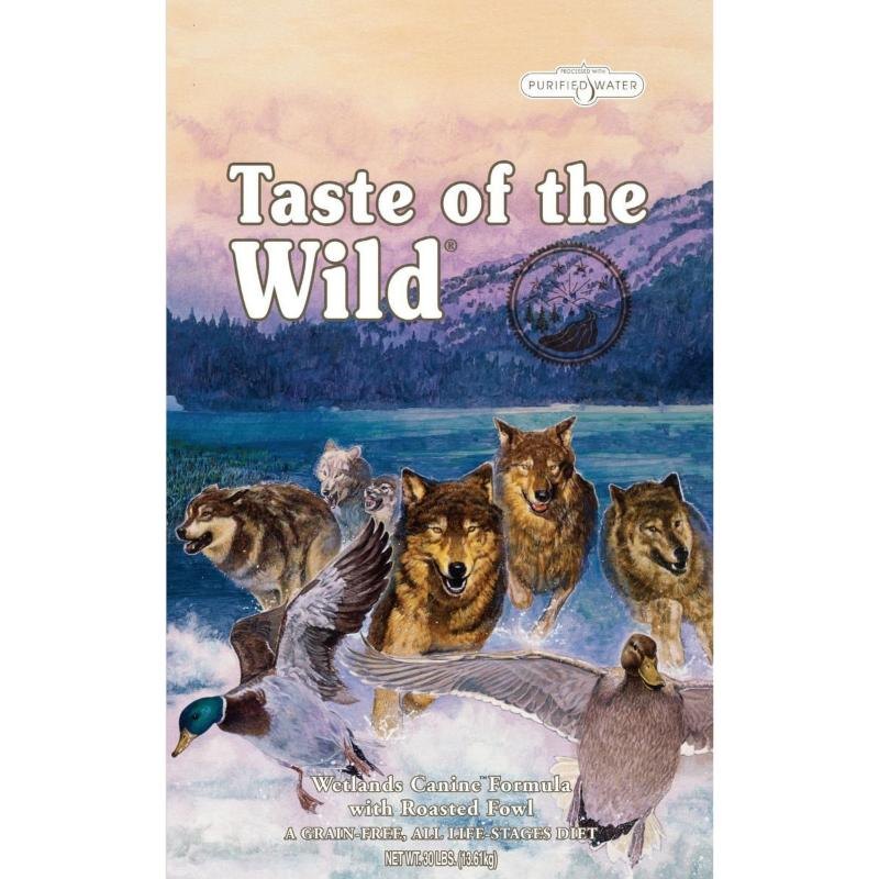 Taste of the Wild Wetlands Canine Recipe with Roasted Fowl