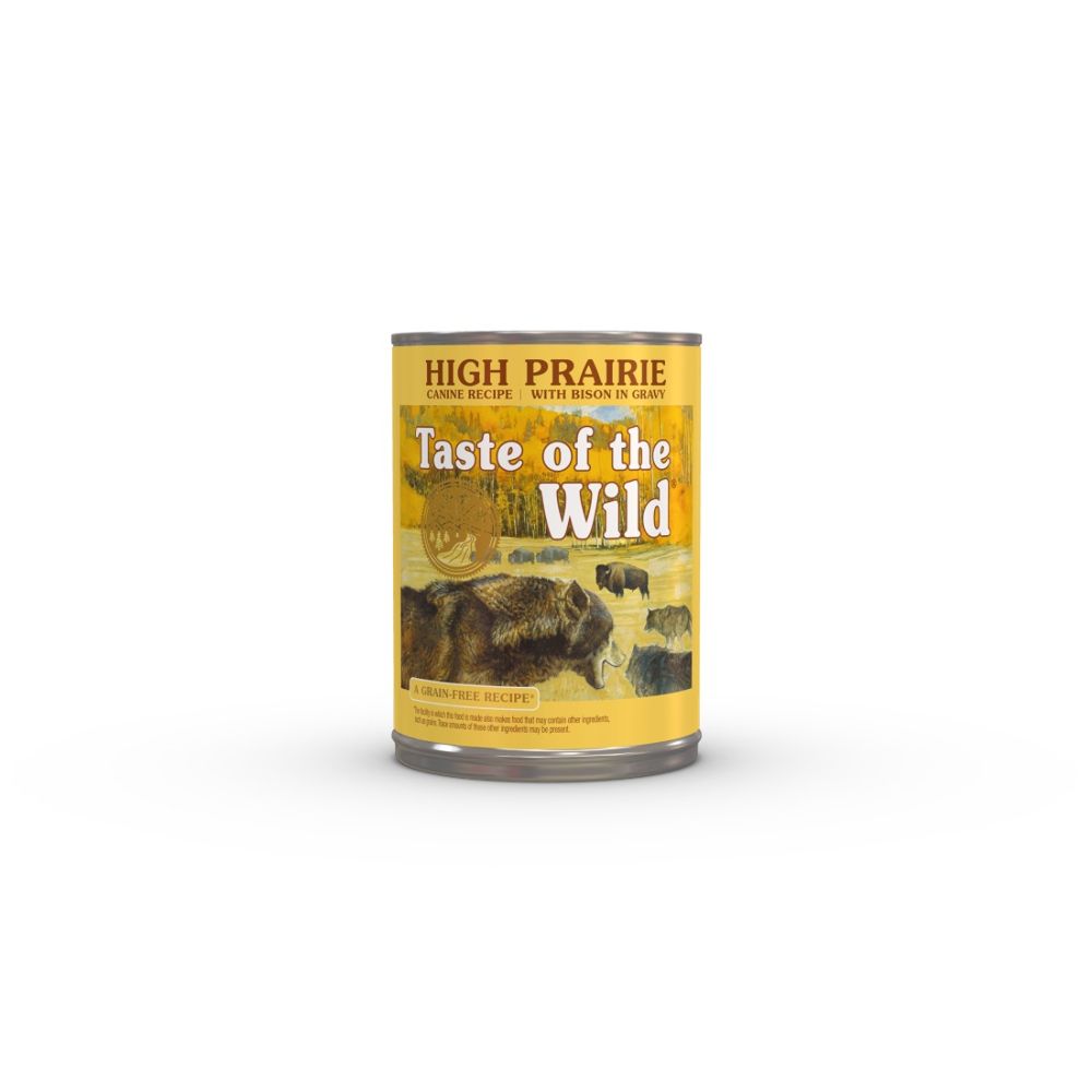 Taste of the Wild High Prairie Canine Recipe with Bison in Gravy