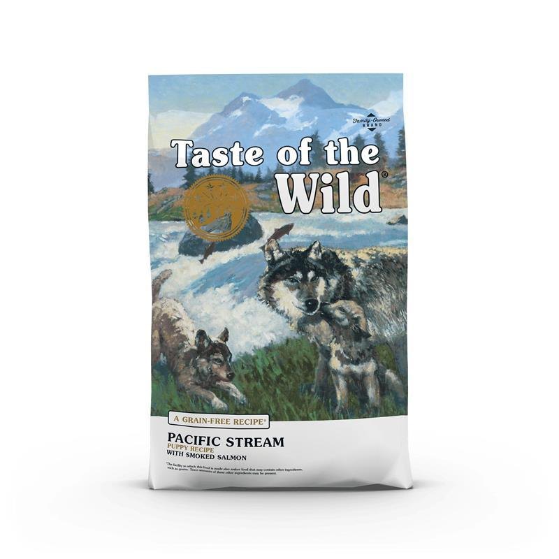 Taste of the Wild Pacific Stream Puppy Recipe with Smoked Salmon