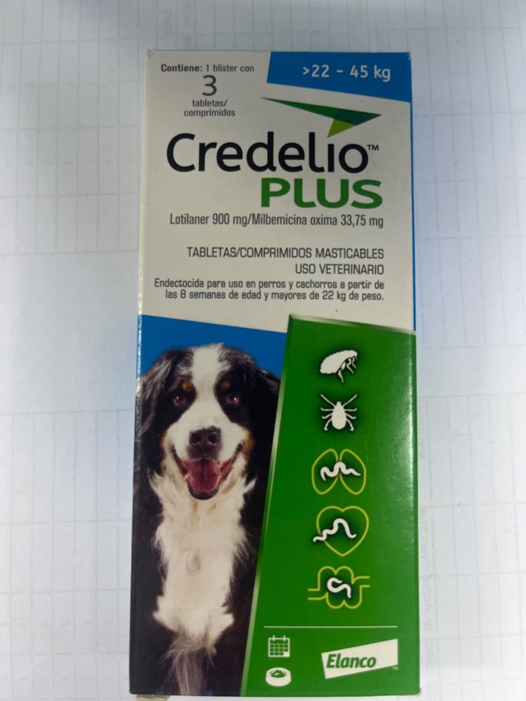 Elanco Credelio Plus Tabletas/Comprimidos Masticables