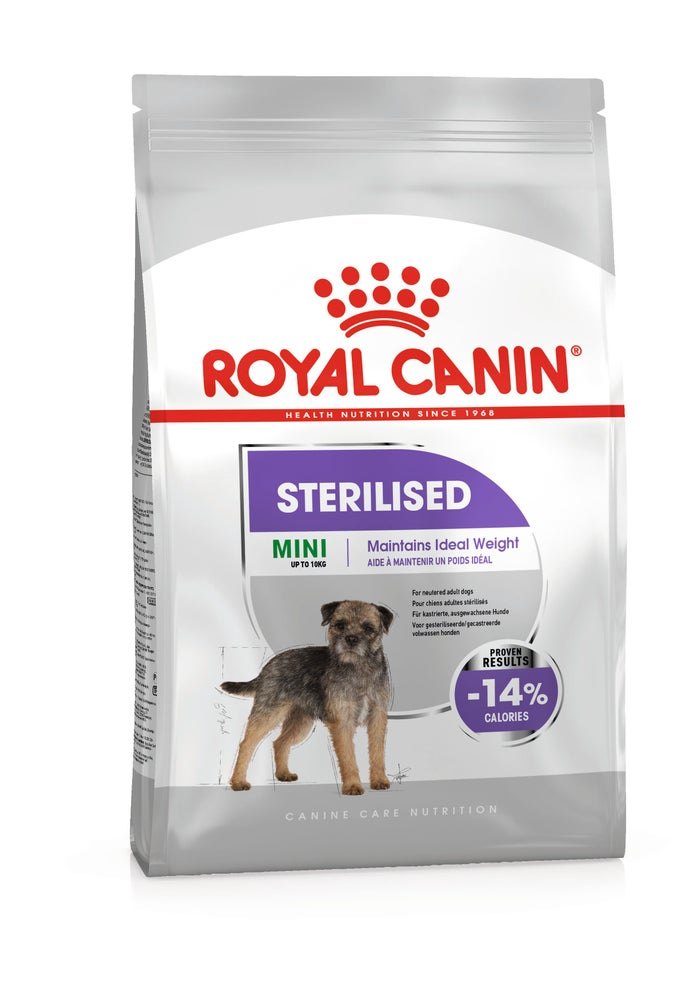 Royal Canin Mini Sterilised Maintains Ideal Weight