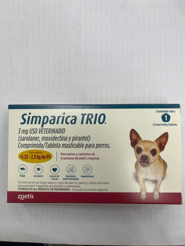 Simparica TRIO 3 mg