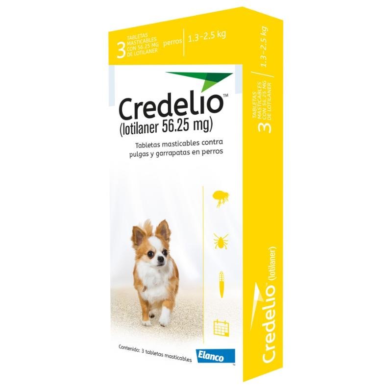 Credelio Perros de 1,3 - 2,25 kg