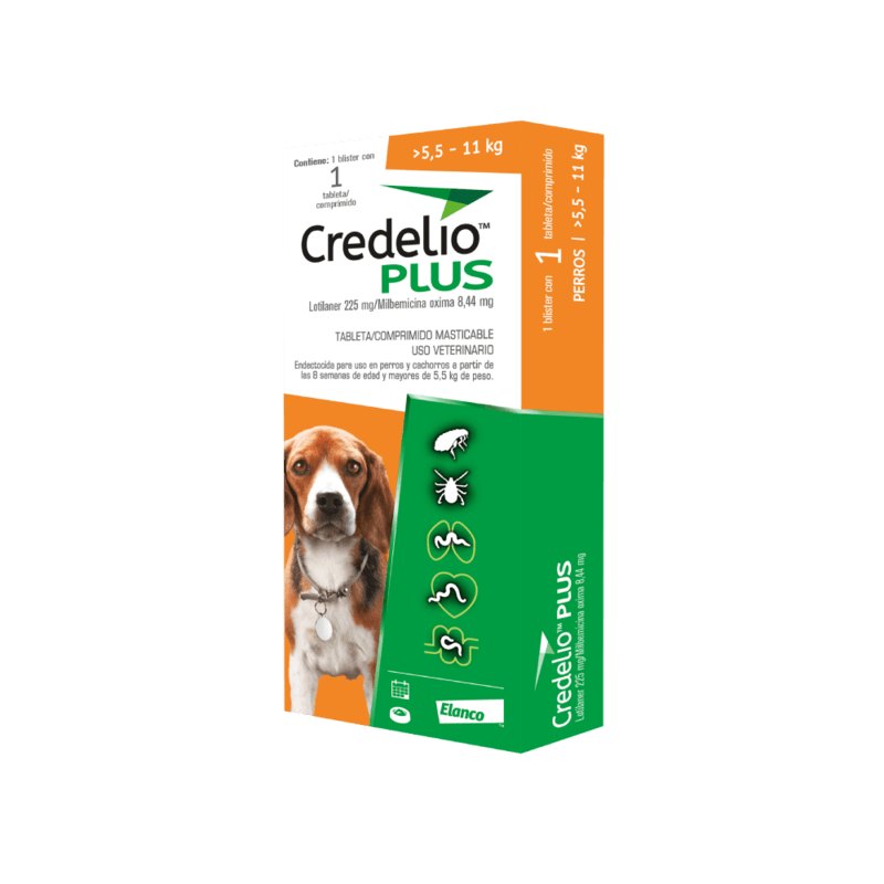 Credelio Plus 5,5 kg - 11 kg
