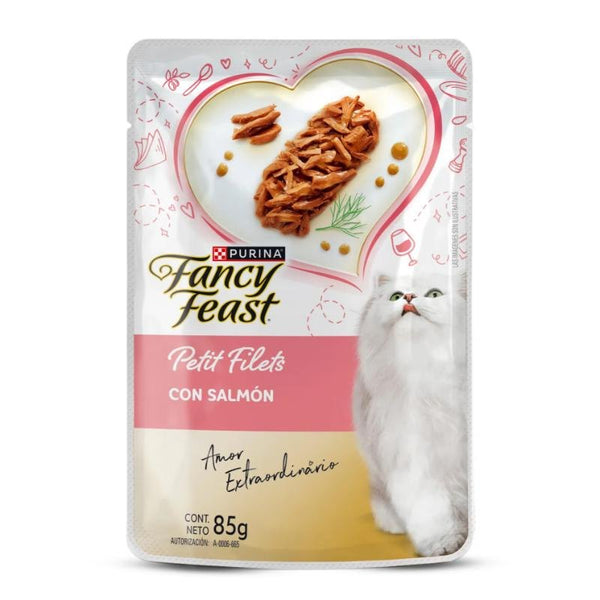 Fancy Feast Petit Filets Salmón Pouch