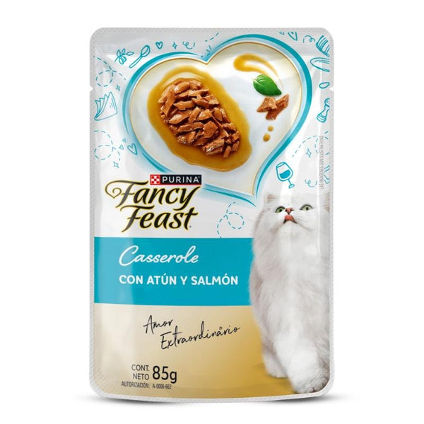 Fancy Feast Casserole Atún Salmón Pouch