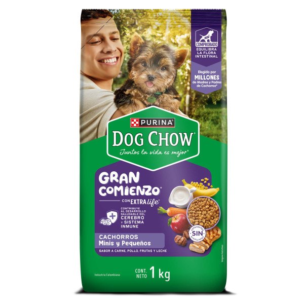 Purina Dog chow Gran Comienzo minis y pequeño 1kg