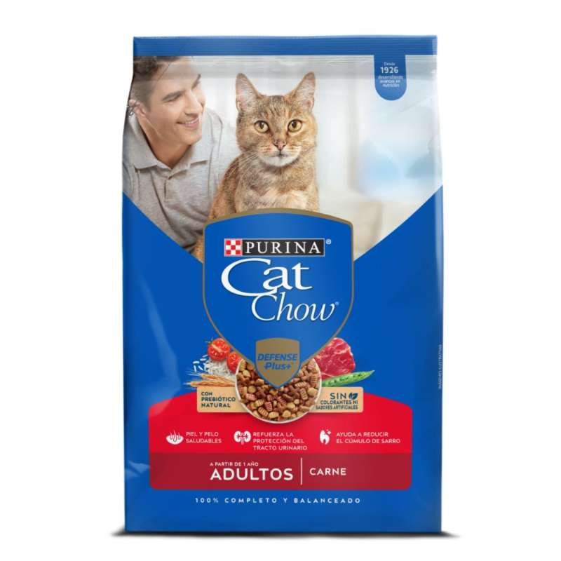Purina Cat chow Adultos Activos Carne