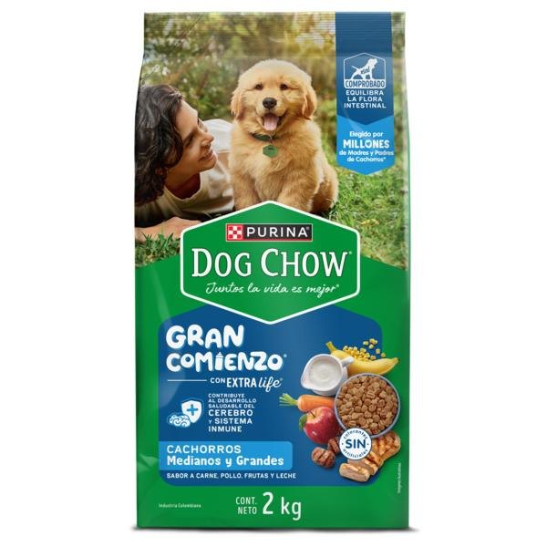 Purina Dog Chow Cachorros Gran Comienzo Medianos y Grandes