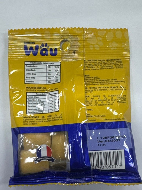 Wau Pellenos de Pollo