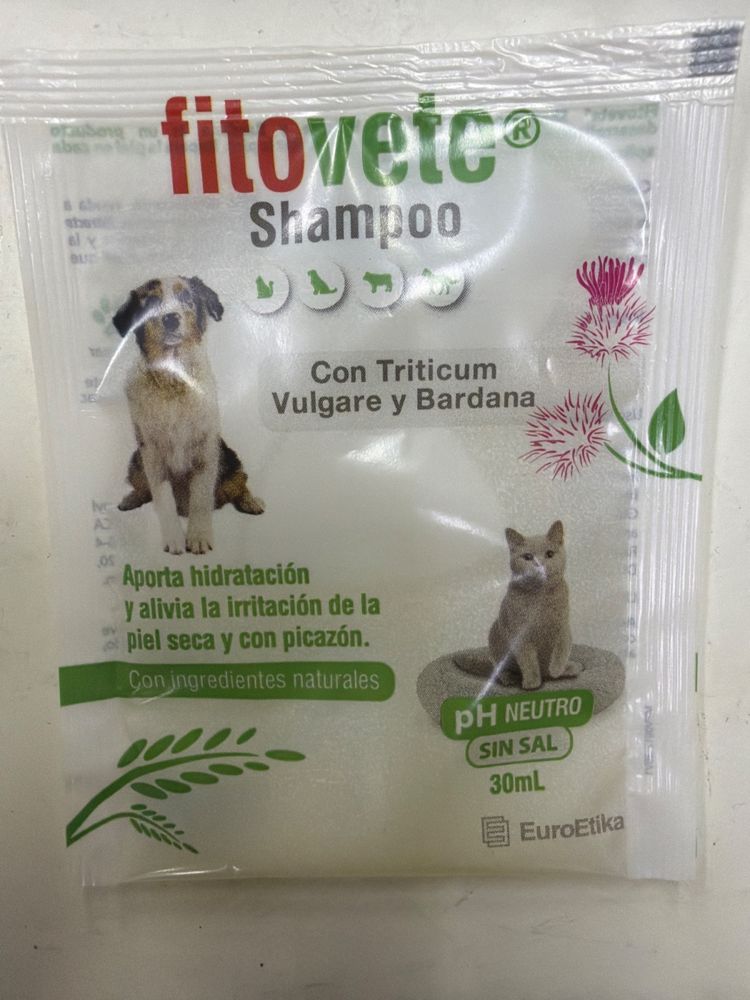 Fitovete Shampoo Con Triticum Vulgare y Bardana