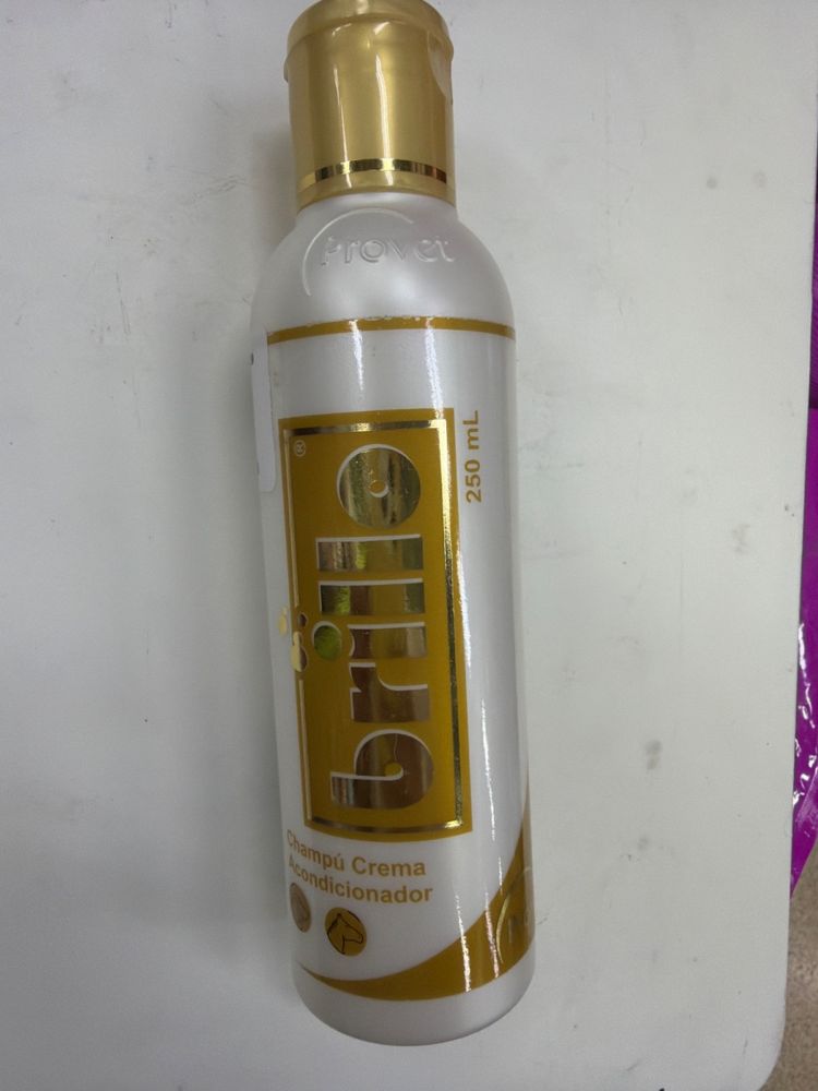 Brillo Oro Shampú Crema Acondicionador
