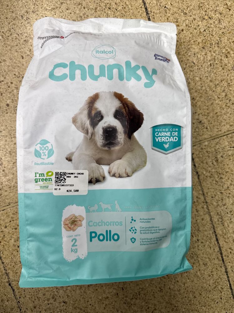 italcol Chunky Cachorros Pollo