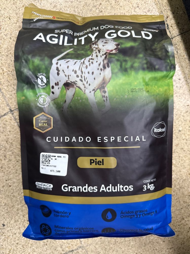 Italcol Agility Gold Piel Grandes Adultos
