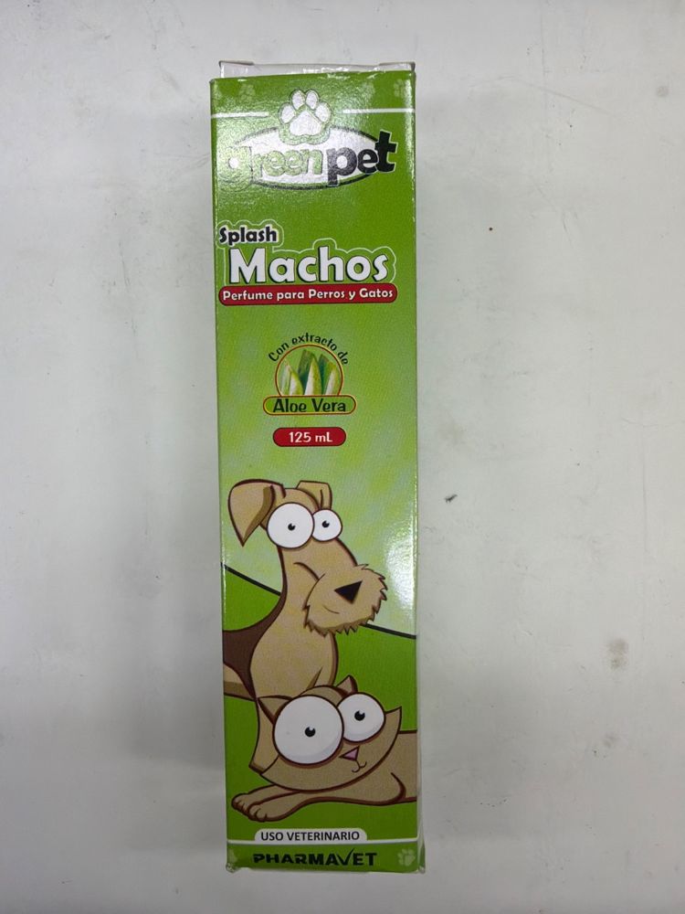 green pet Splash Machos