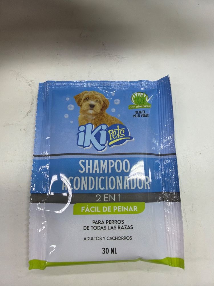 iki pets Shampoo Acondicionador 2 en 1
