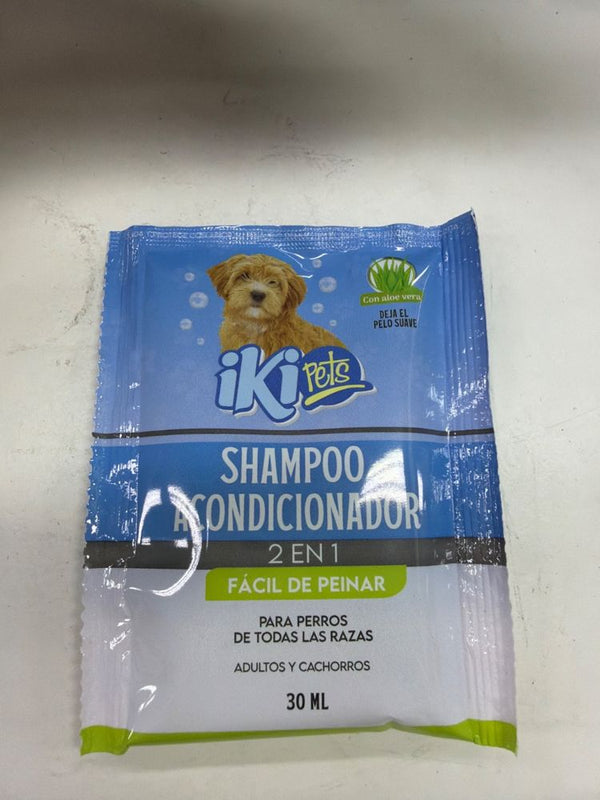 iki pets Shampoo Acondicionador 2 en 1