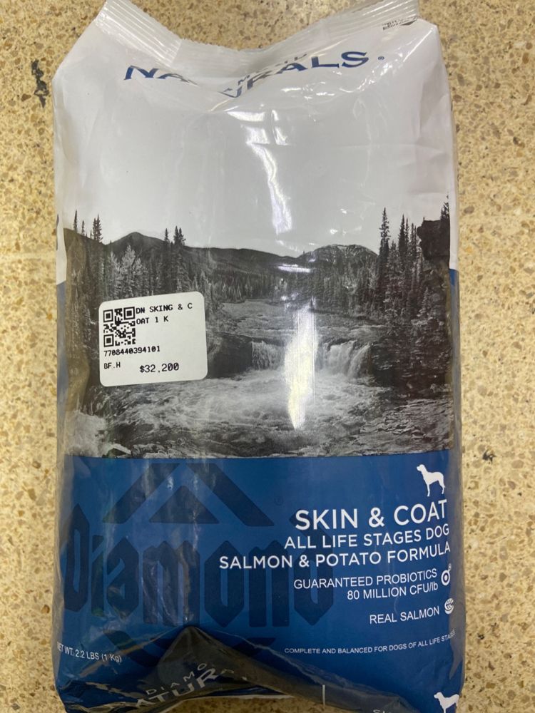 Natulis Skin & Coat All Life Stages Dog Salmon & Potato Formula