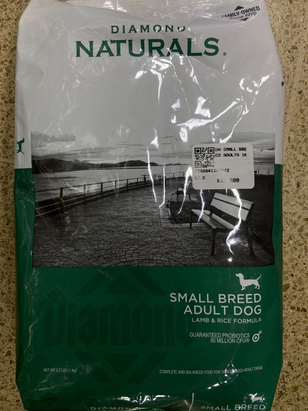 Diamond Naturals Small Breed Adult Dog Lamb & Rice Formula