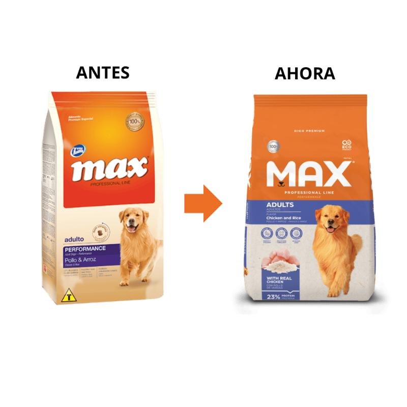Max Professional Line Adulto Performance Pollo & Arroz