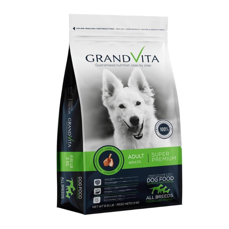 Grand Vita Perros Adultos Cordero