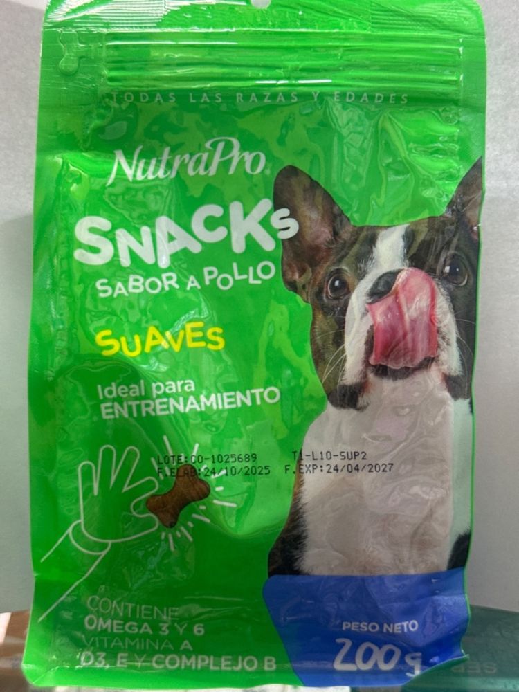 NutraPro Snacks Sabor a Pollo Suaves