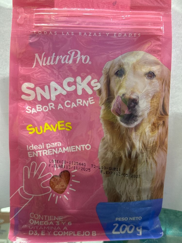 NutraPro Snacks Sabor a Carne Suaves