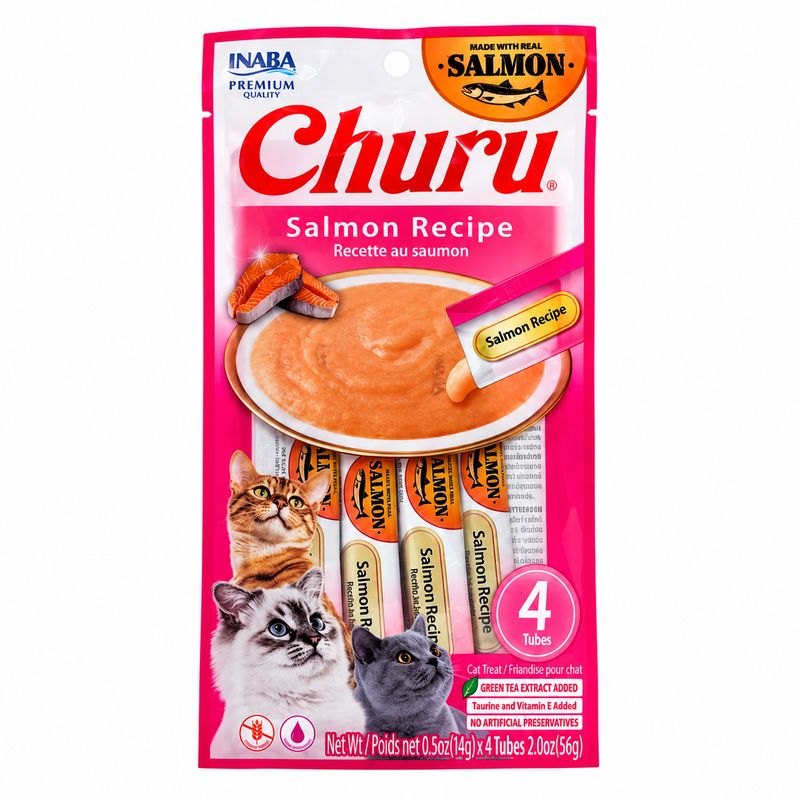 INABA Churu Salmon Recipe