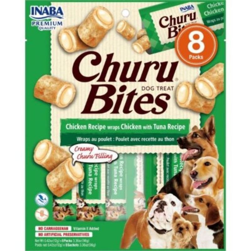 Inaba Churu Bites Chicken Recipe wraps Chicken with Tuna Recipe