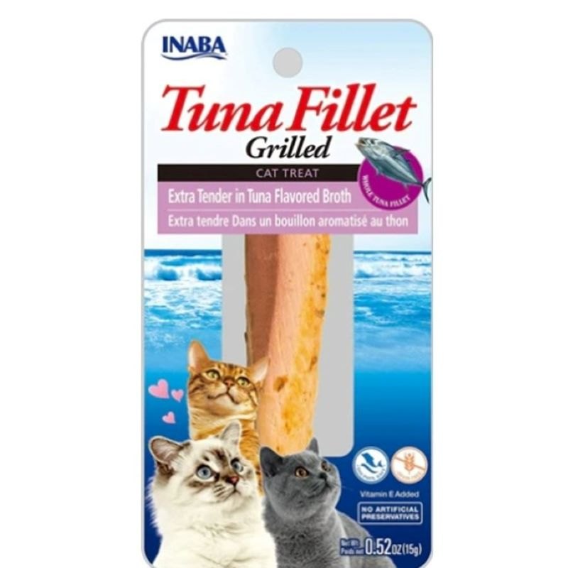 INABA Grilled Tuna Fillet Extra Tender in Tuna Flavored Broth