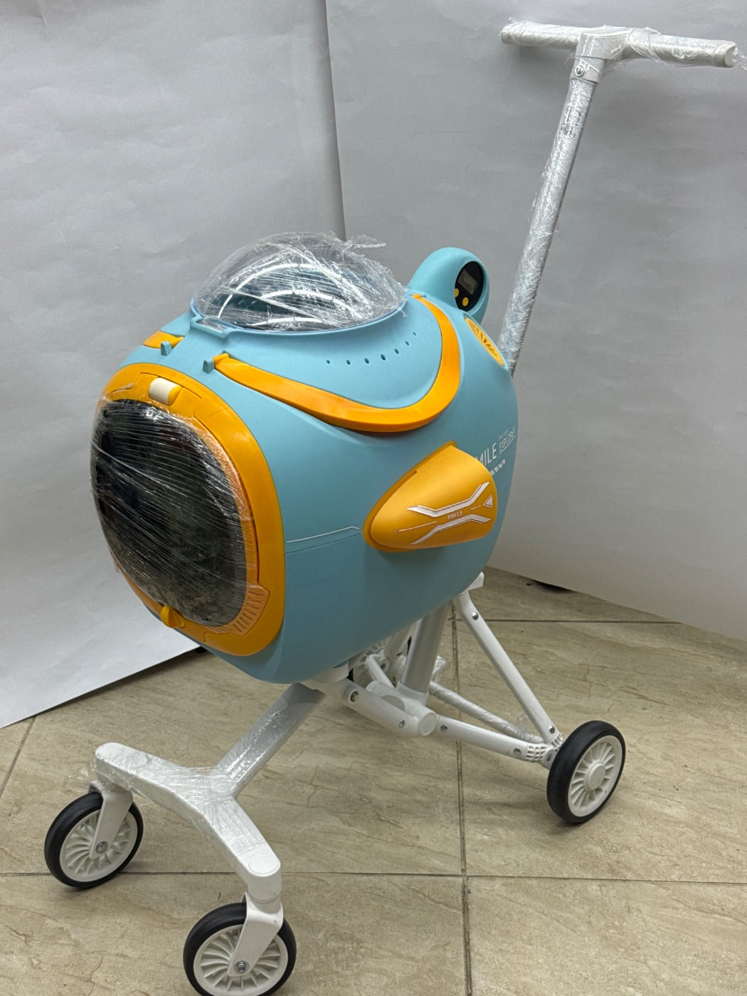 Coche para mascotas con aire
